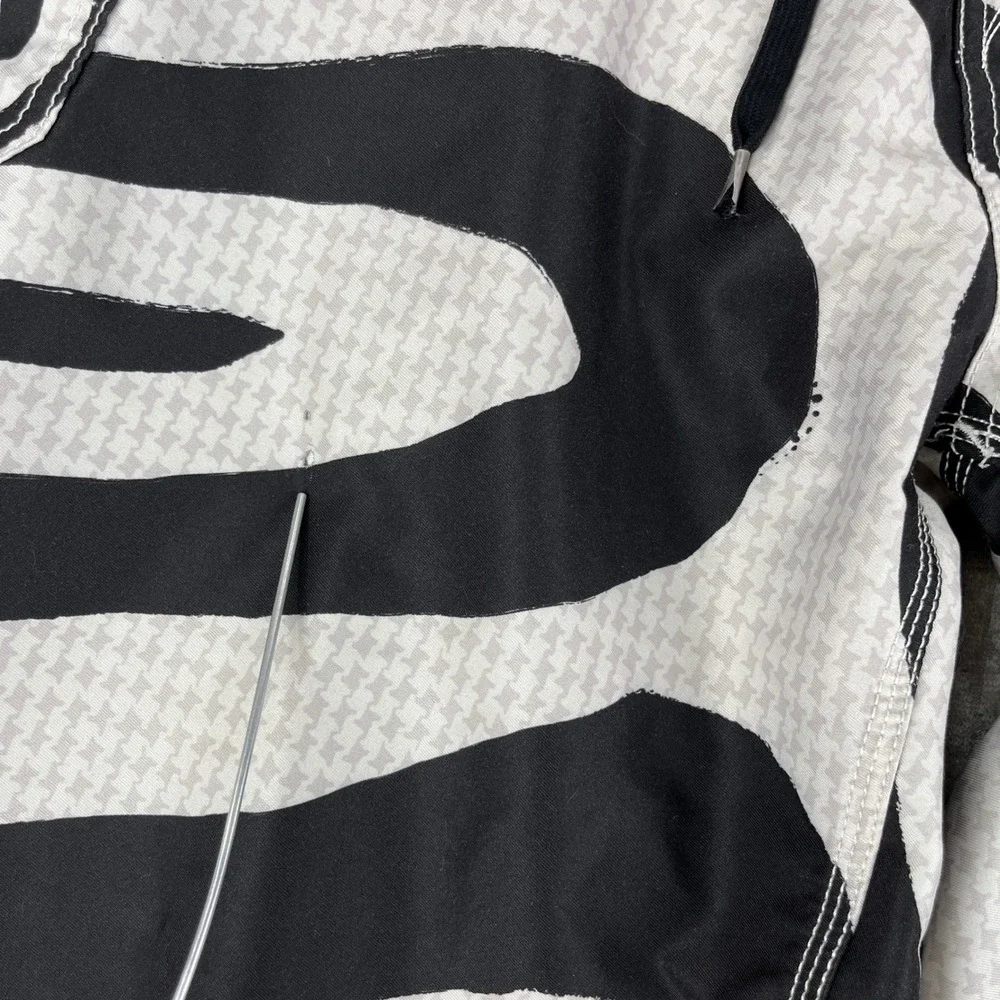 Vintage Rip Curl Boardshorts Men 38 Fits 36 Taylor Knox Skull Zebra Houndstooth